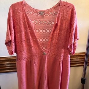 J Jill Crochet Cardigan 3X